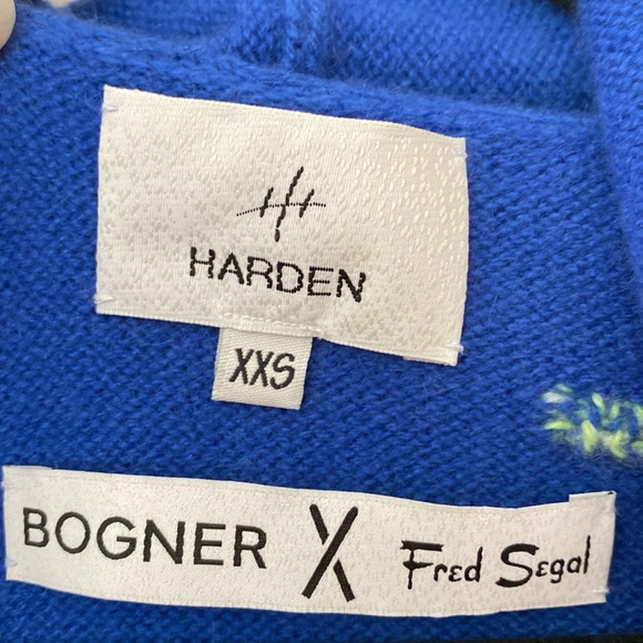 Harden x Bogner x Fred Segal Hollywood Cashmere Cardigan Athleisure Size‎ XXS - Picture 5 of 10